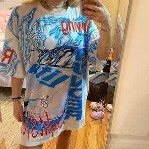 oversized racing t shirt